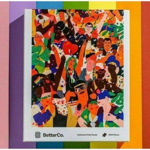 BetterCo. Celebrate Pride Puzzle 1000 Pieces NEW